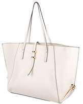 Thumbnail for your product : Zac Posen ZAC Leather Large Handle Bag