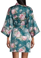 Thumbnail for your product : In Bloom Darby Satin Floral Robe