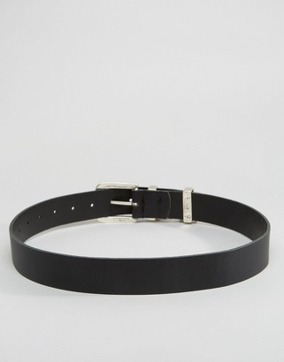 ASOS Leather Western Drop Chain Waist And Hip Belt