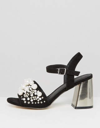 ASOS Hounslow Pearl Embellished Heels