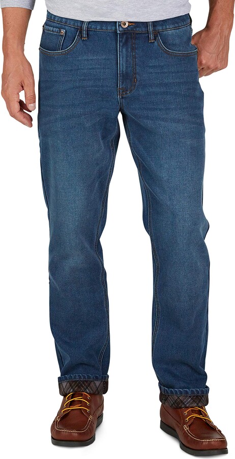 Fleece Lined Jeans - Mens