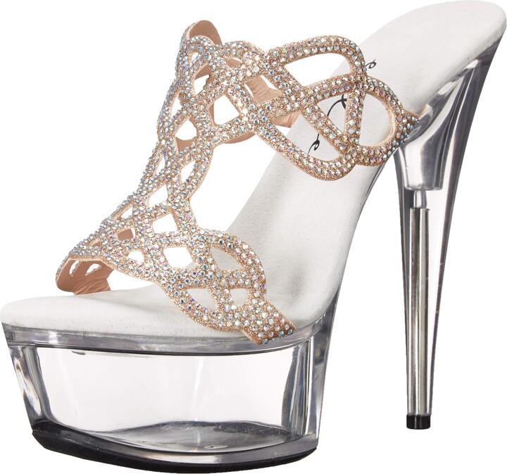 natti rhinestone platform sandals