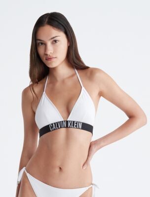 Calvin Klein Women's White Two Piece Swimsuits | ShopStyle