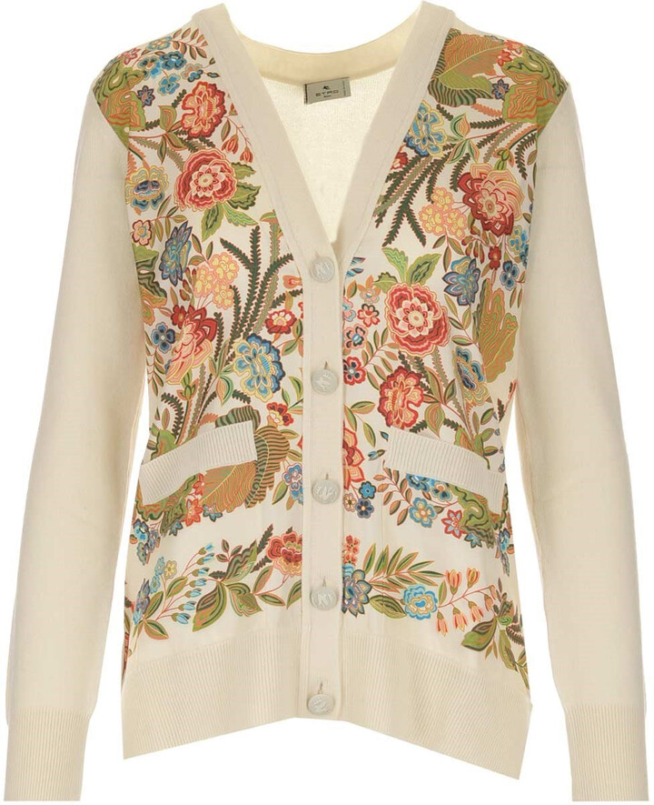 floral cardigans sweaters