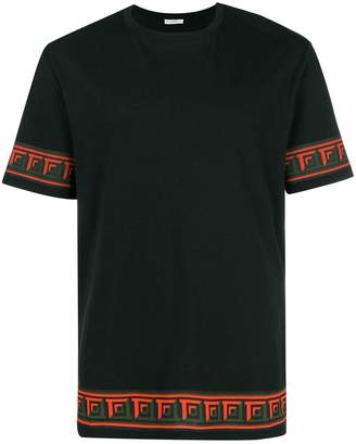 Versace contrast-trim T-shirt