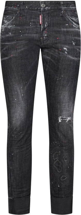 Cool Guy jeans with paint splatters TheDoubleF Heren Kleding Broeken & Jeans Jeans Slim Jeans 