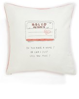 Thumbnail for your product : Nordstrom 'Pick Me Up - Nametag' Square Accent Pillow