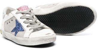 Golden Goose Kids Star-Patch Lace-Up Trainers