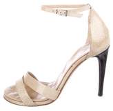 Thumbnail for your product : Chanel Patent Leather Ankle Strap Sandals