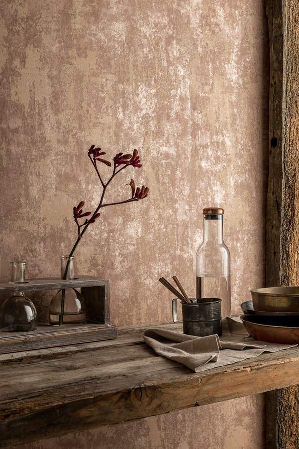 Arthouse Stone Texture Wallpaper Copper ShopStyle Home