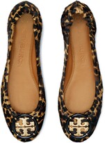 Thumbnail for your product : Tory Burch Minnie Multi Logo Ballet Flat