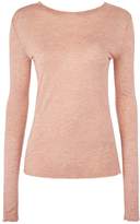 Thumbnail for your product : Boutique Slash neck long sleeve top