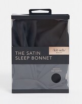 Thumbnail for your product : Kitsch Satin Sleep Bonnet - Black