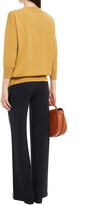 Thumbnail for your product : Gentry Portofino Gentryportofino Wool And Cashmere-blend Wide-leg Pants