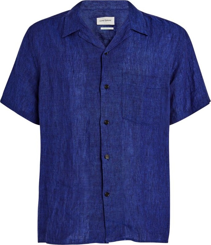 Oliver Spencer Linen Havana Shirt - ShopStyle