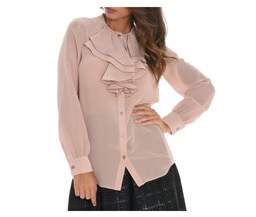 Altea Women's Pink Silk Shirt.