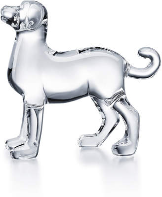 Baccarat Zodiac Dog Figurine, Clear