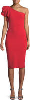 Thumbnail for your product : Arminta One-Shoulder Cocktail Sheath Dress