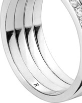 Thumbnail for your product : Repossi 18kt white gold Antifer diamond ring