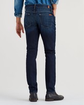 Thumbnail for your product : 7 For All Mankind Airweft Denim Adrien Slim Tapered with Clean Pocket in Concierge