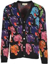 Thumbnail for your product : Gucci Cardigan Lupo All Over