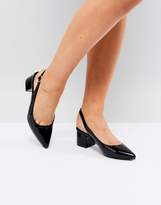 Thumbnail for your product : Truffle Collection Sling Back Mid Heel Shoe