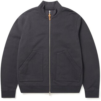 Albam Motormans Pigment Dyed Jacket Charcoal