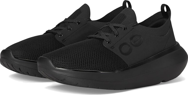 OOFOS OOmy Stride Women's Shoes Black : 8.5 M, Textile
