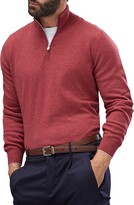 Thumbnail for your product : Brunello Cucinelli Cashmere Turtleneck Sweater With Zipper