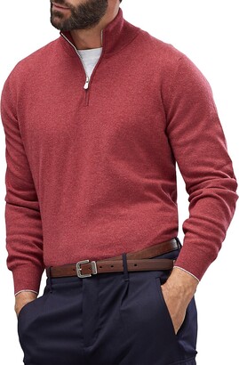 Brunello Cucinelli Cashmere Turtleneck Sweater With Zipper