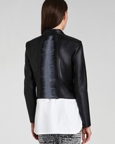 Thumbnail for your product : BCBGMAXAZRIA Jacket - Lloyd Bonded Faux Leather