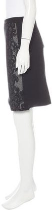 Diane von Furstenberg Jacquard Knee-Length Skirt