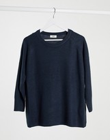 Thumbnail for your product : JDY mathison 3/4 sleeve jumper in navy