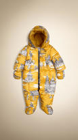 Thumbnail for your product : Burberry London Landmarks Down-Filled Puffer Suit