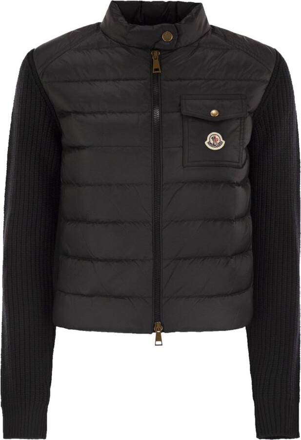 Moncler Padded Zip-Up Cardigan