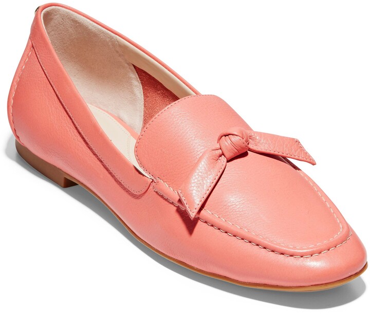weeping bow loafers