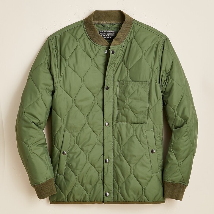 lightweight quilted jacket j crew