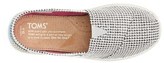 Thumbnail for your product : Toms 'Youth Glimmer - Houndstooth' Slip-On (Toddler, Little Kid & Big Kid)