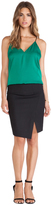 Thumbnail for your product : Milly Streth Suiting Slit Pencil Skirt