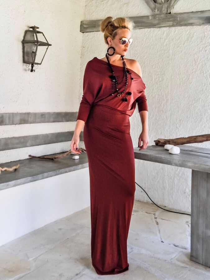 Etsy New Cinnamon Maxi Dress/Plus