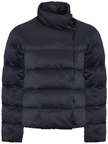 Thumbnail for your product : Jaeger Short Stretch Satin Quilted Jacket