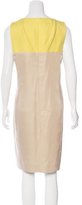 Thumbnail for your product : Akris Silk Colorblock Dress
