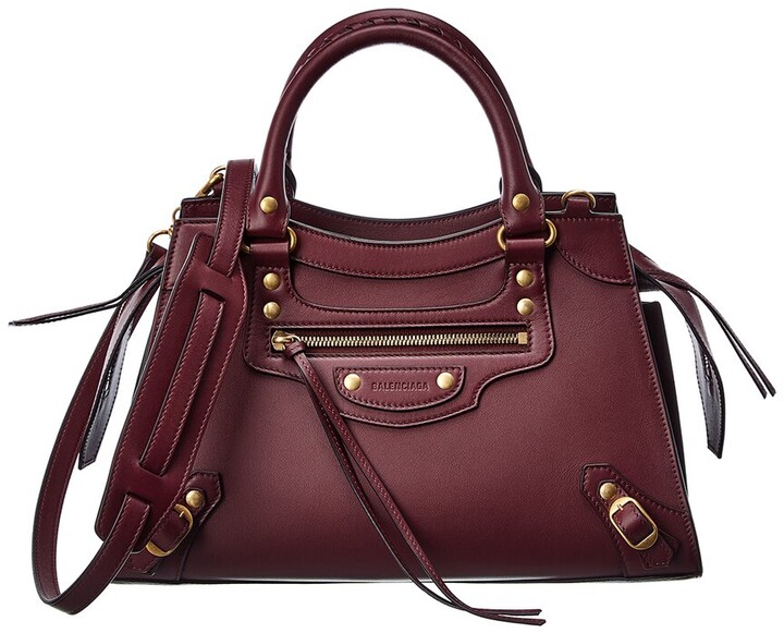 Balenciaga Neo Classic Small Leather Shoulder Bag ShopStyle