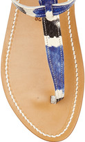 Thumbnail for your product : K Jacques St Tropez Picon Andry printed snake-effect leather sandals
