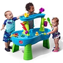 Step2 Rain Showers Splash Pond Water Table | Kids Water Play Table with 13-Pc Accessory Set