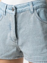 Thumbnail for your product : Golden Goose Stud Detail Denim Shorts