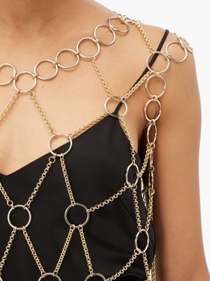 Paco Rabanne Chainmail Tank Top - Gold