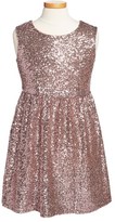 Thumbnail for your product : Fishbowl Be Bop Sleeveless Sequin Dress (Big Girls)