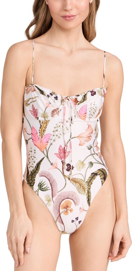 Agua by Agua Bendita Ebano Habitat One Piece Swimsuit
