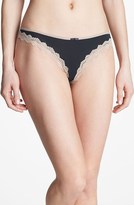Thumbnail for your product : Honeydew Intimates 'Emily' Sheer Microfiber Thong
